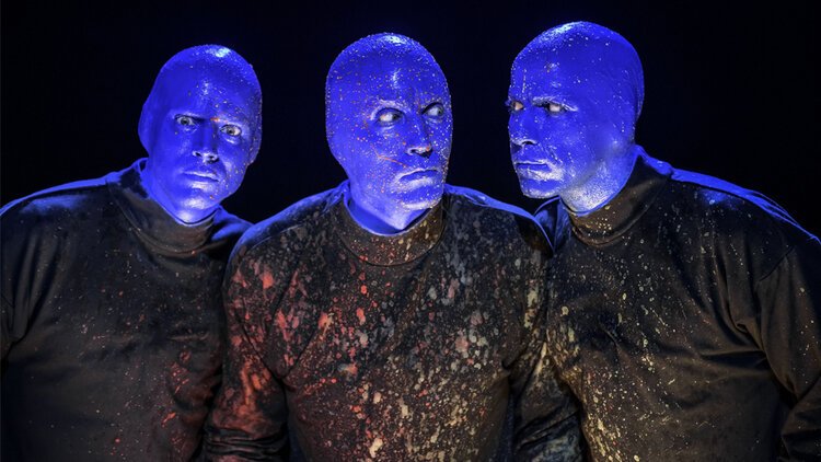 Blue Man Group comes to Midland Center for the Arts February 21-23 (PC: Blue Man Group / Midland Center for the Arts.)