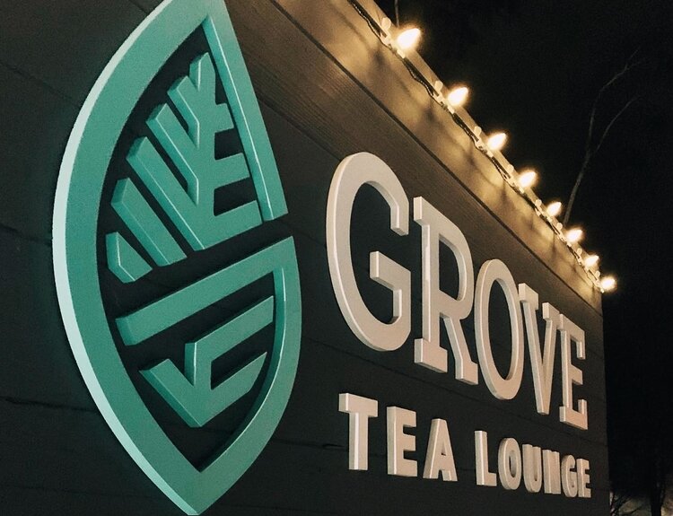 Grove Tea Lounge was one of the many new businesses that opened in the last ten years.