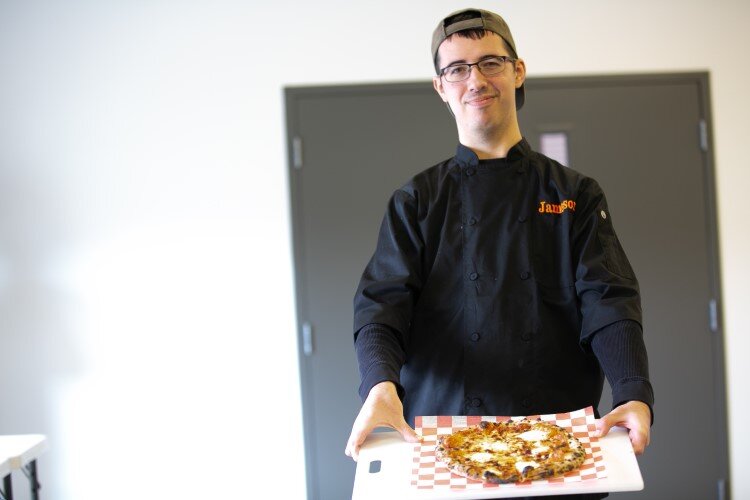 With the start as a wildly popular food truck, Pizza Baker opened with the help of some local crowdfunding efforts.