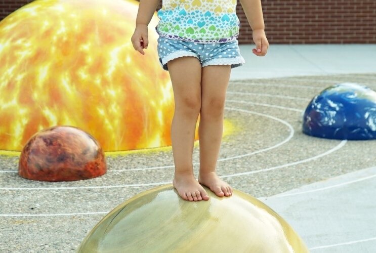 A new STEM school and playground took shape in Midland.