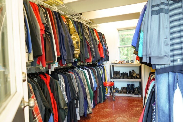Open Door’s clothing ministry aims to provide men, women and children with daily essentials.