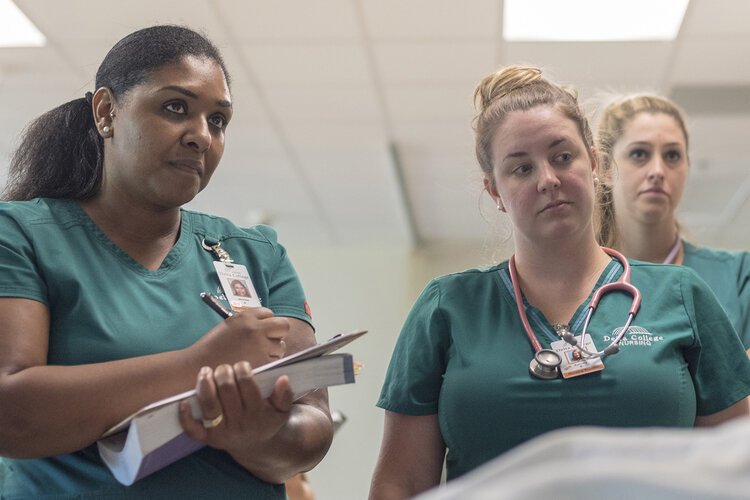 Like many community colleges, Delta College’s nursing program has articulation agreements with 4-year programs to help encourage nurses to continue their education.