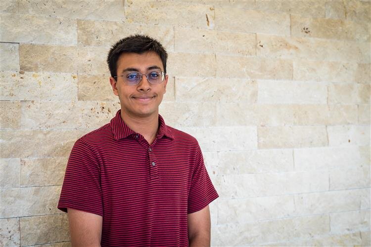 Neil Janwani, a senior at H.H. Dow High School and co-founder of the Music Care Program.