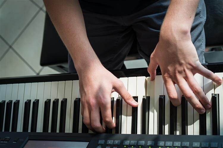 The Music Care Program runs monthly, highlighting local musicians and students.