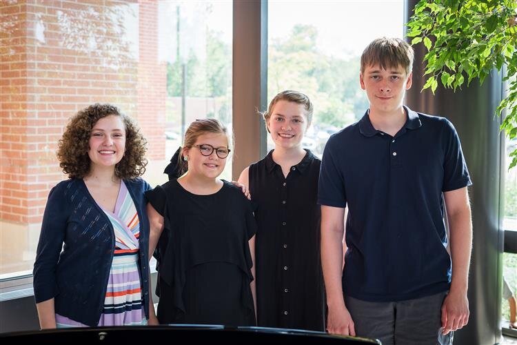 The Schram sisters along with Jackson rounded out the August performance. Musicians typically play for 10-minute segments.