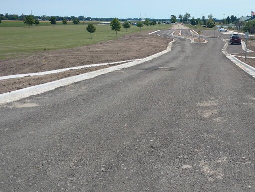 Improvements to Jaycee Drive, the main entrance to the Auburn City Park, were completed this summer.