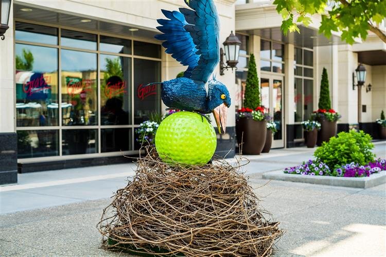 On September 19 at 7:00 p.m., the sculptures will be available to purchase at a public auction held at The H Hotel.