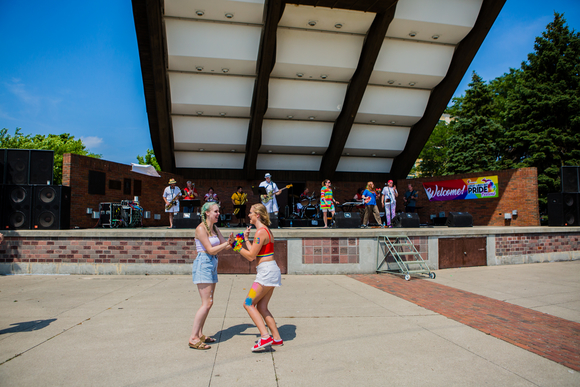 Pride Festival includes musical performances throughout the day.
