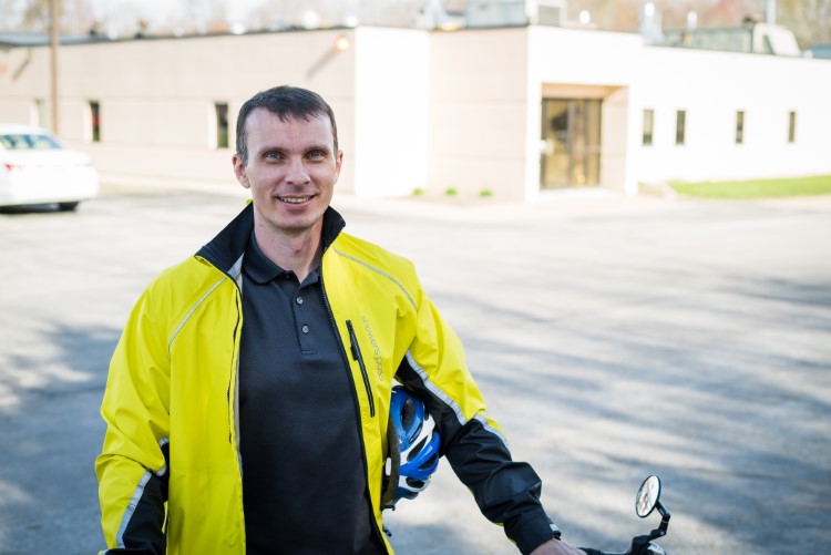 Josh Stevens, Midland local and cyclist extraordinaire.