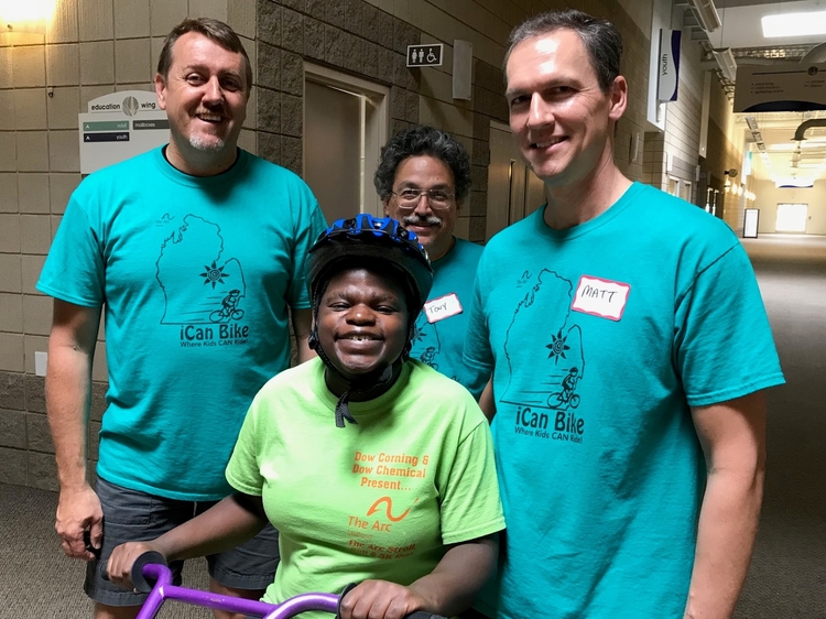 I Can Bike Midland pairs kids that want to learn to ride a bike with volunteers.