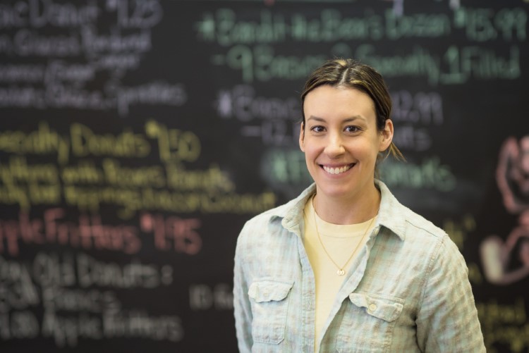 Amber Wendt open Sticky Paw Donuts and Diner in December 2018 with her husband Jacob.