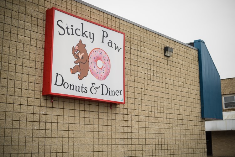 Sticky Paw Donuts & Diner is located at 3124 Jefferson Avenue in Midland.