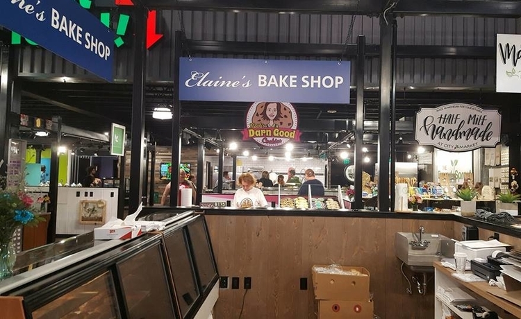 The second location of Elaine's Bake Shop opened in 2018 inside City Market in Bay City.