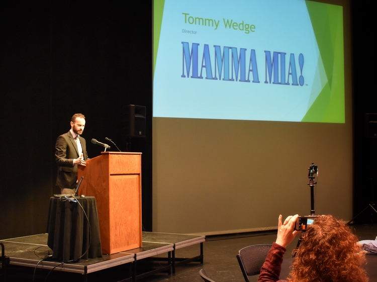 Tommy Wedge, Assistant Professor of Theatre at SVSU will direct the production of Mamma Mia! this fall.