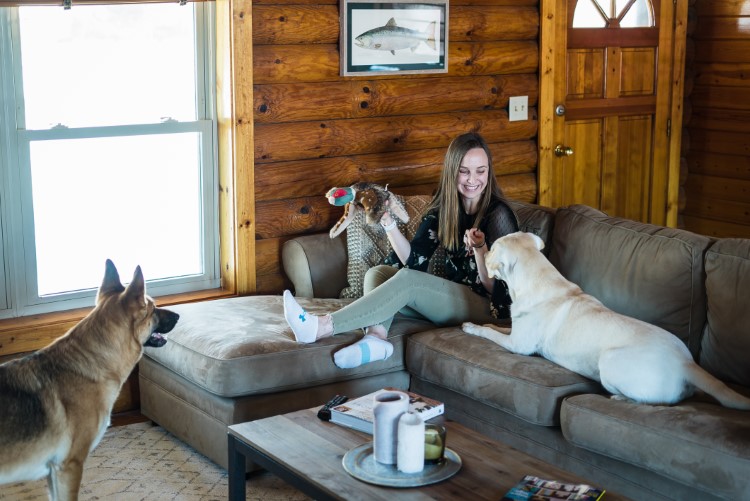 “I definitely had moments where I checked in with family and friends, asking them ‘am I crazy for wanting to try this?" says Cross.