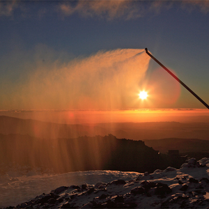 SMI equipment making snow in New Zealand.