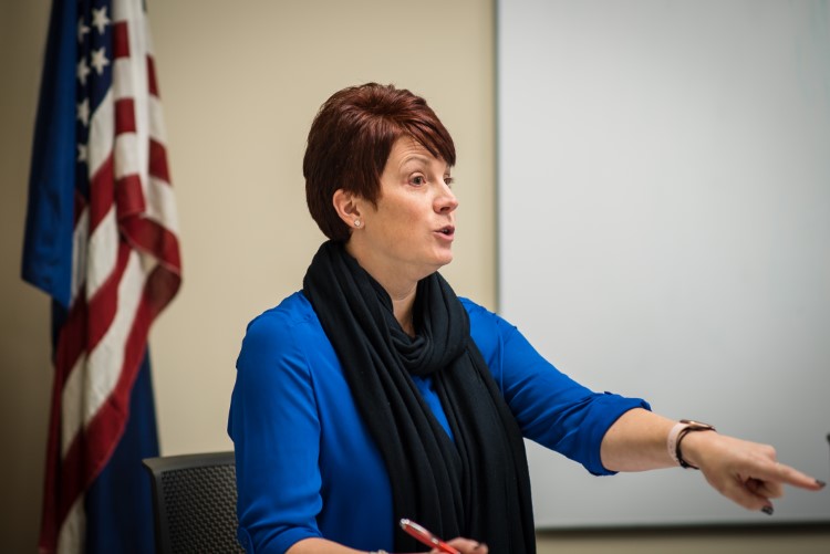 Stephanie Davis, Vice President and Chief Learning Officer at the Greater Michigan Construction Academy.