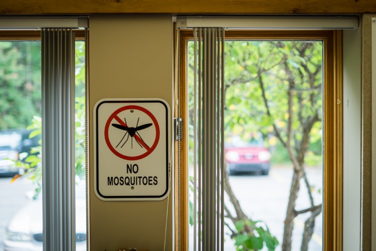 Inside Midland County Mosquito Control.