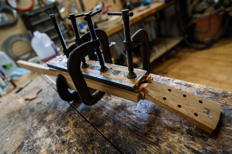 Mule places the importance on handmade, forging relationships with the future owners is a big part of the job.