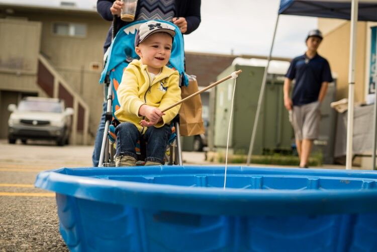 out·land·ish featured activities for all ages from young to young at heart.