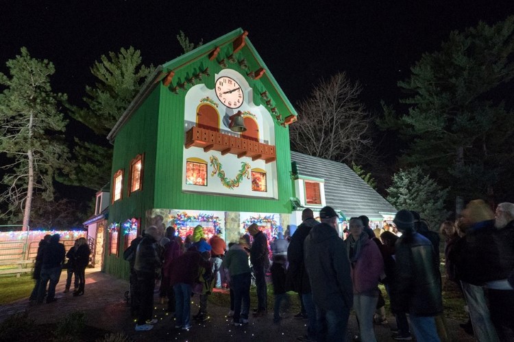 Midland's Santa House is popular with all ages.