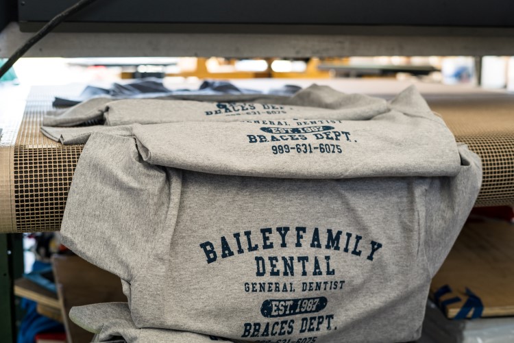 A finished product at Red Threads