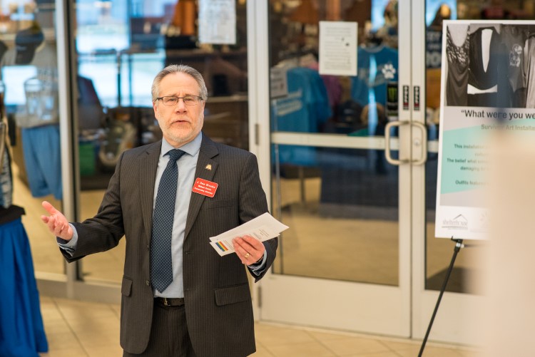 Midland County Prosecutor J. Dee Brooks opening the event