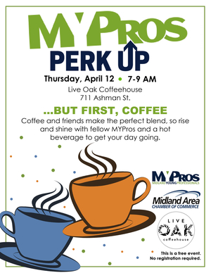 An upcoming MYPros Perk Up event