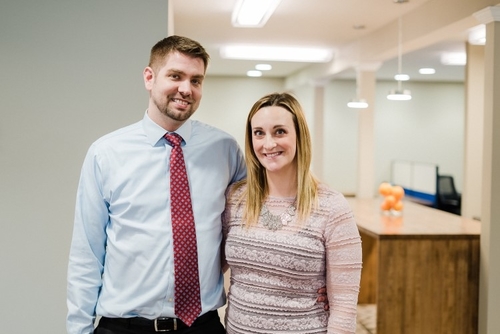 Daniel and Jamie Broderick, owners of Bricks Real Estate, felt that Midtown was the perfect location for their new office. Raising a young son with twins on the way, they've also chosen to live in the district to be within walking and biking distance.