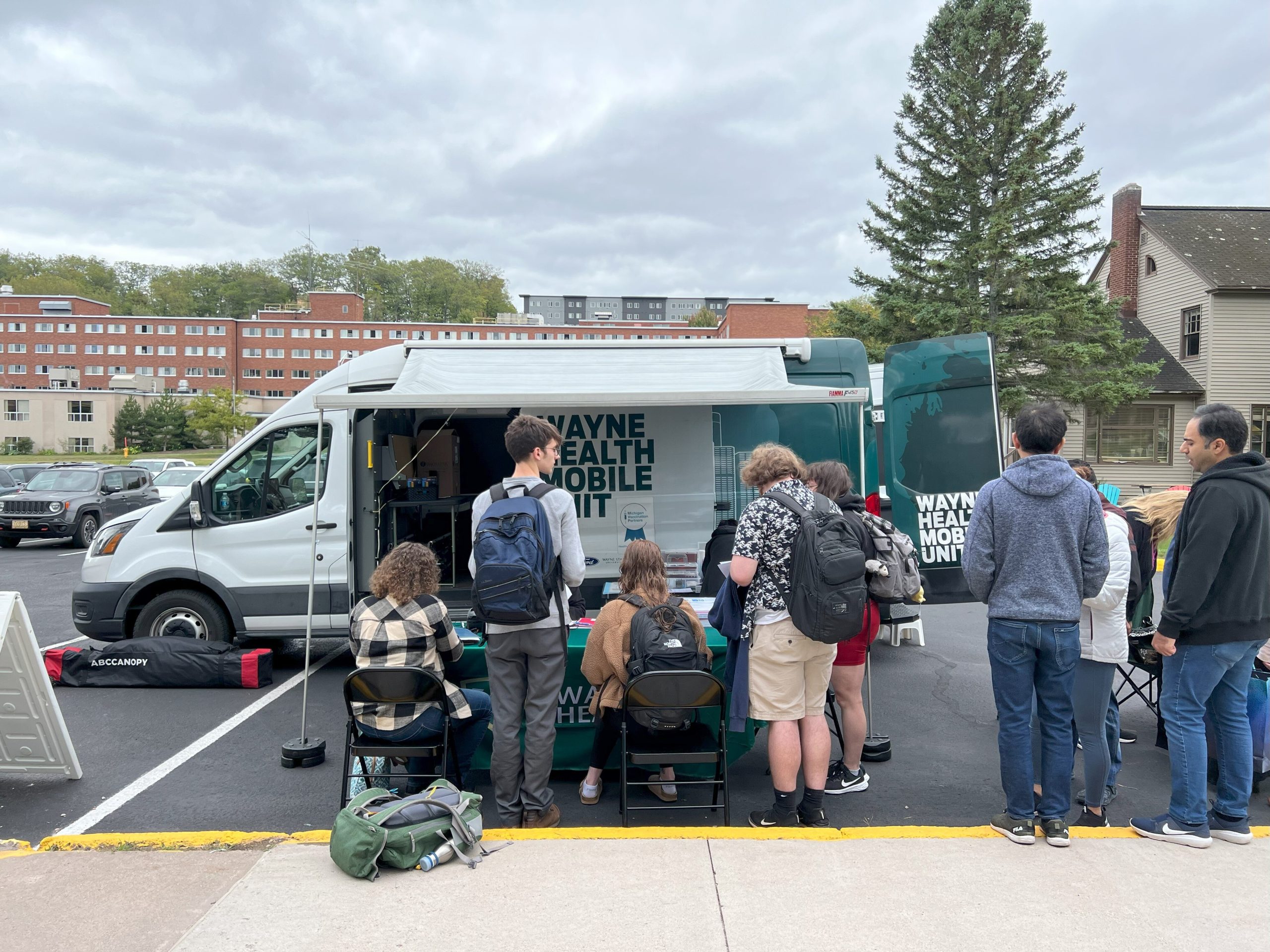  The Mobile Health Unit made stops in Houghton, Allouez, and Marquette.