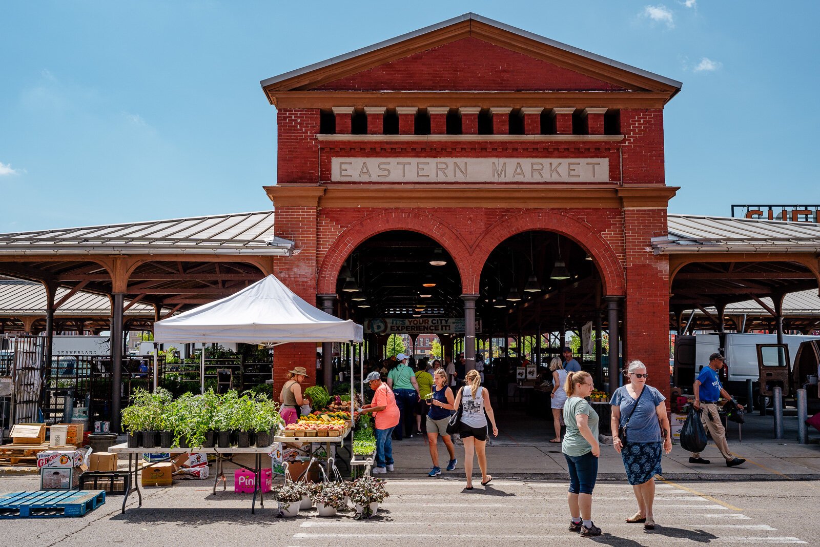 Eastern Market in Detroit.