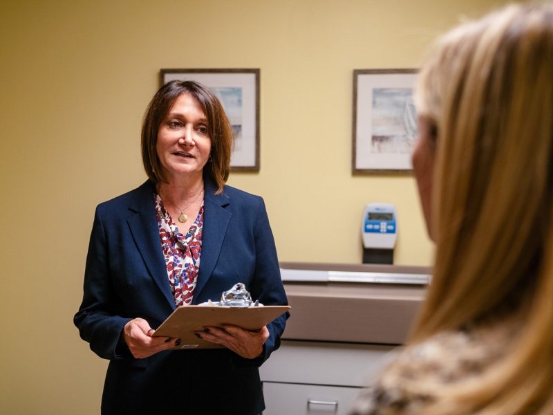 Susan Salhaney at Judson Family Center in Warren.