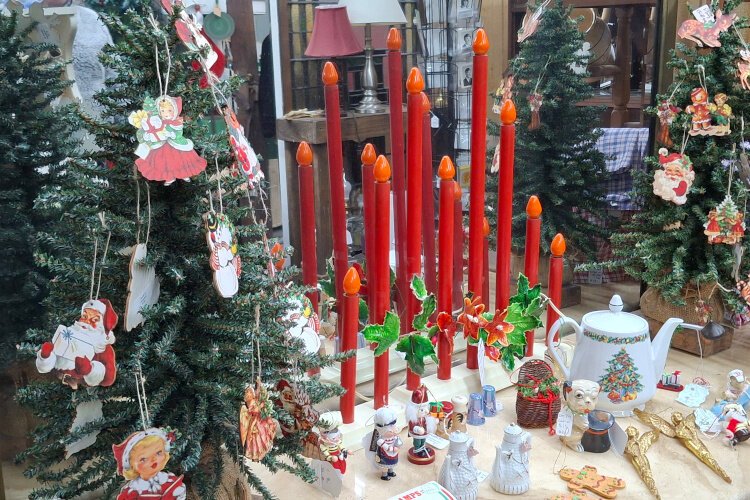 The Midland Antique Center offers treasures from 50 vendors.