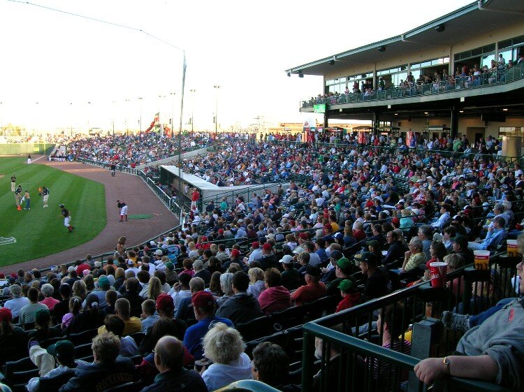 Dow Diamond is the home of the Great Lakes Loons.