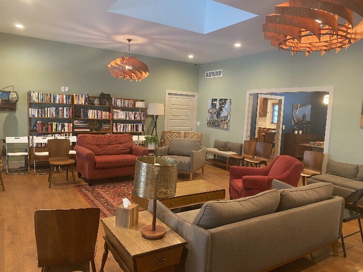 Mehler hosts support group meetings in their home.