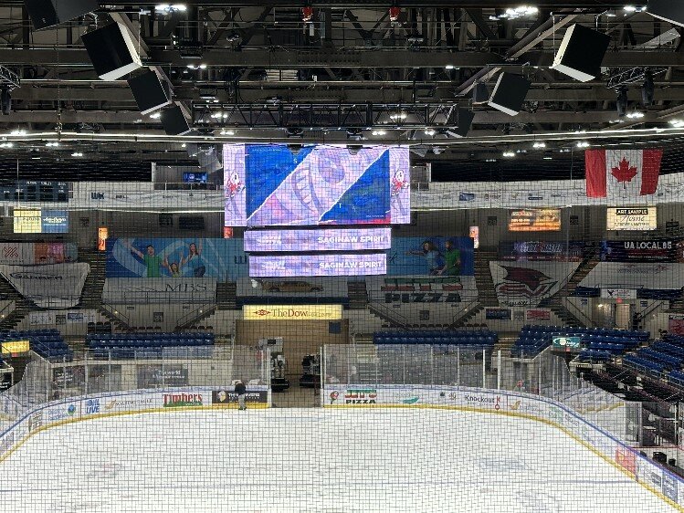 The Memorial Cup will be played at the Dow Event Center in Saginaw.