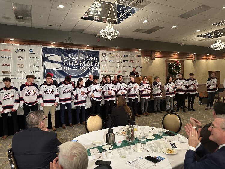The Saginaw Spirit is the host team for the Memorial Cup and is one of the top teams in the Ontario Hockey League this season.