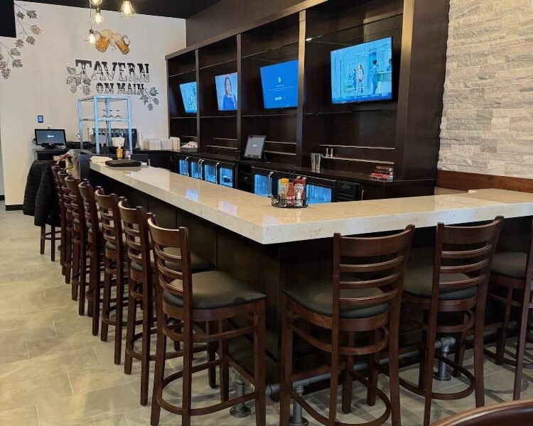 Fresh look to the bar at Tavern on Main