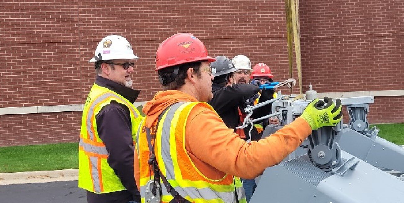 The lighting is part of a three year, $4.7 million capital project.