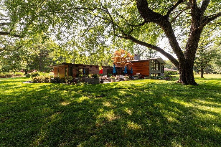 Exterior photo of the Becnel Residence