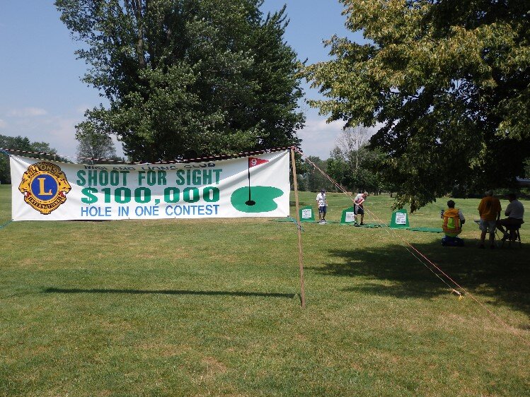 Midland Lions stage an annual hole-in-one fundraiser at Currie Golf Course.