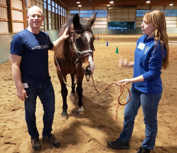 Tall in the Saddle program with Ben Dollard, Midland Kiwanis Club