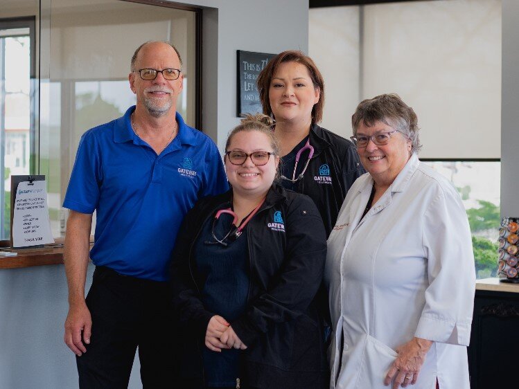 The team ready to serve patients at Gateway.