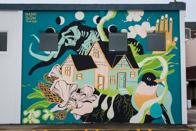 The goal is to not only beautify the town, but to also provide residents with an opportunity to participate, rather than just view art from a distance in a gallery.