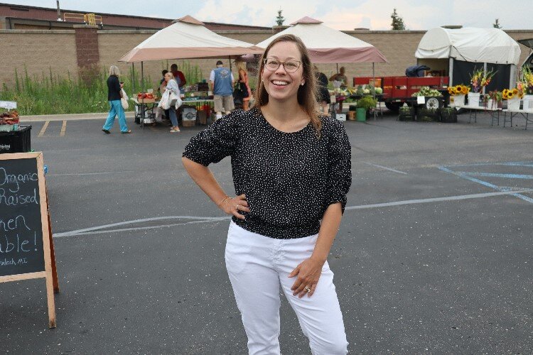 Emily Lyons is the director of the Midland Area Farmers Market.