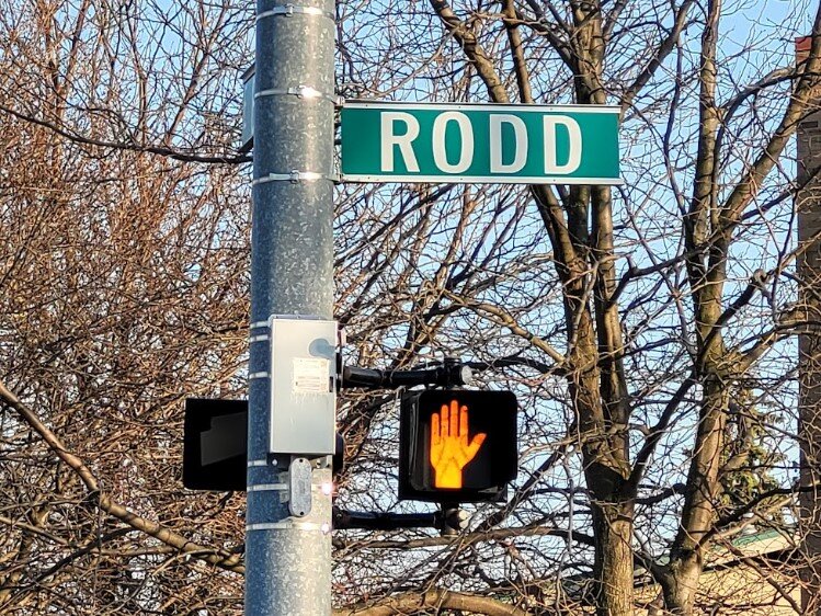 Rodd Street travels from downtown to Midland's Center City.