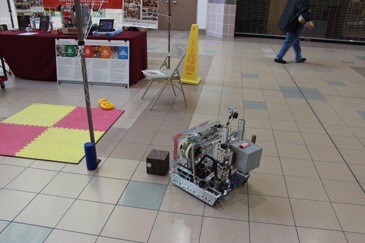 Robotics was demonstrated at a past Kids Day at the Mall.