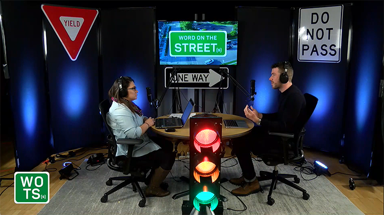 The Word on the Street(s) podcast, hosted by Katie Guyer, is released on the third Thursday of every month on all platforms where podcasts can be found. A video recording is also available on YouTube.