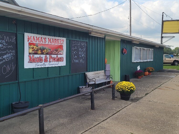 Mama's Market is located in downtown Coleman on Railway Street.