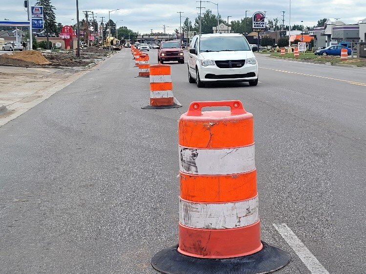 The first phase of the Center City project is scheduled for completion in November.